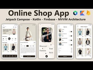 Online Shop Android Studio Project Jetpack Compose & Firebase - Ecommerce Programming
