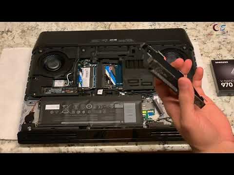 Alienware Area 51M Disassembly (RAM/SSD Upgrade)