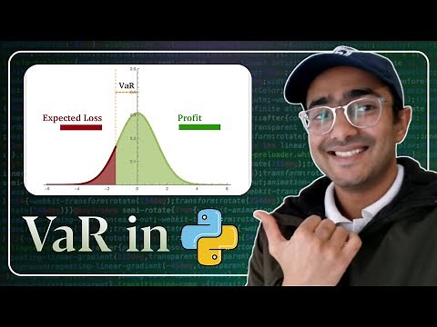 Value at Risk (VAR) in Python under 25 lines of code [You MISS, You LOSE]🔴
