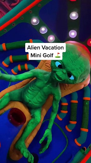 Explore Alien-Themed Mini Golf Adventure in Medina, Ohio