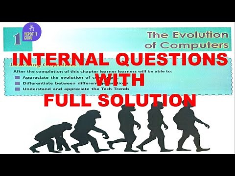 DAV CLASS 7 COMPUTER CHAPTER 1 |THE EVOLUTION OF COMPUTER | QUESTION ANSWER #davpublicschool