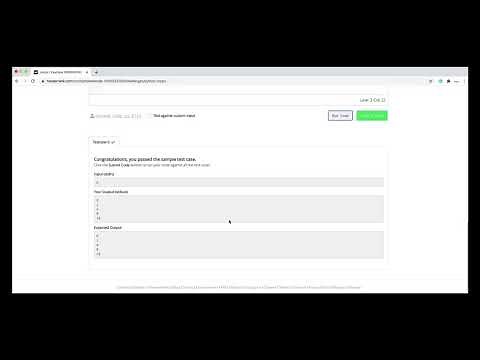 How to submit your solution for a challenge in HackerRank?