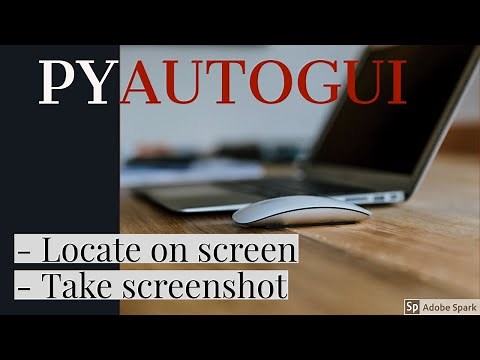 PyAutoGui - Take screenshot with Python and locate an image on screen