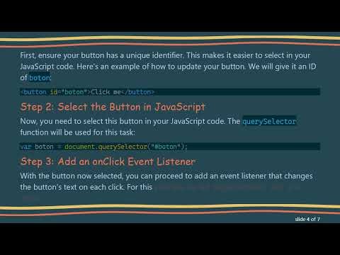 How to Select a button Element for an onClick Event in JavaScript