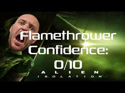 Flamethrower Confidence… Immediately Gone | Alien Isolation (Blind Playthrough) Ep. 12