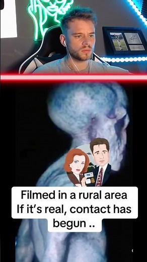Genuine alien interaction?! 👽
