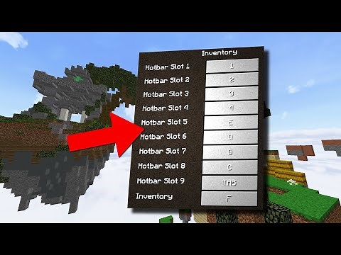 BEST KEY-BINDS FOR MINECRAFT PVP! [Ranked Skywars]