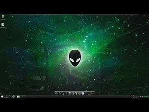 Alienware Green Skin - Theme for Windows 7/8/10