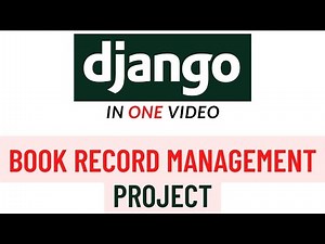 Library Management System | CRUD Project | Django in One Video
