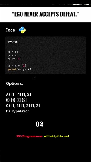 Python Interview Question | Daily Coding Quiz | Shorts ( Day 14 - Video 1 )