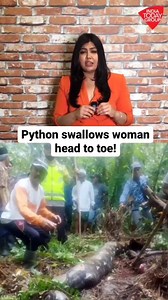 Python swallows woman head to toe! Nabila Jamal tells you more. #ITNewsByte #SocialMediaSpecial #Python | India Today