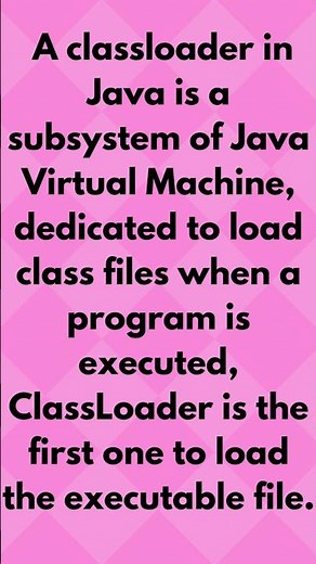 what is classloader in java programming