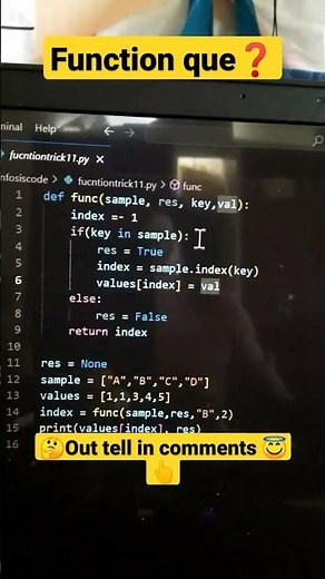 Function using python by Code with Harry #coding #python #shorts #harry #html