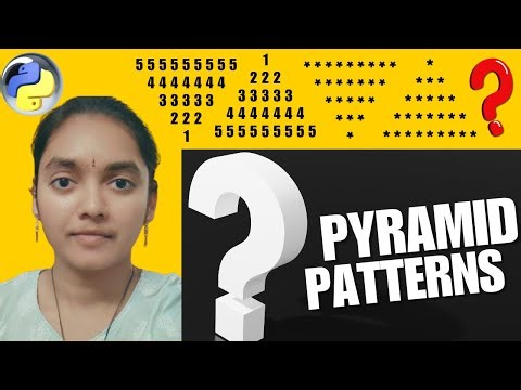 Logic Building - Pyramid Patterns | Patterns in Programming | Patterns in Python #patterns #pattern