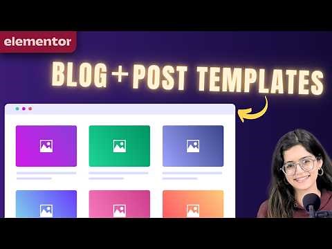 Create Custom Elementor Posts & Blog Templates (+10 Free ones )