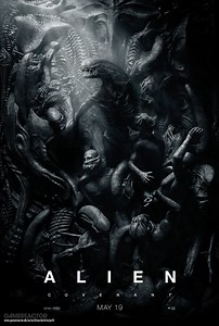 Düsteres Film-Poster von Alien: Covenant