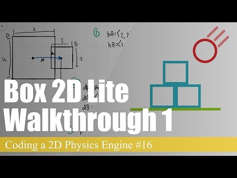 Box2D Lite Walkthrough Part 1 | Coding a 2D Physics Engine in Java #16