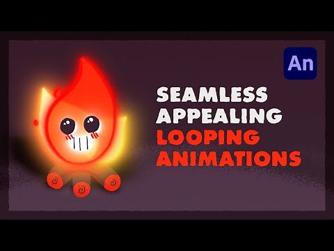 Create Looping Animations EASILY | Adobe Animate Tutorial