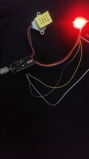 (Demo) ESP8266 NodeMCU with Stepper Motor (28BYJ-48 and ULN2003 Motor Driver)
