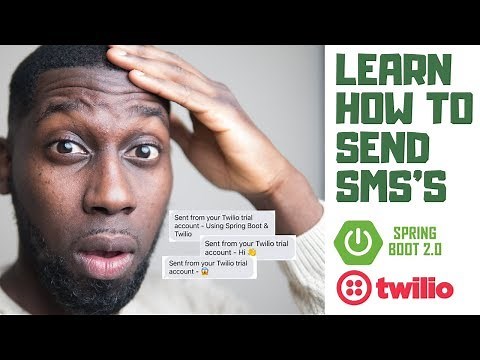 Spring Boot: How to send sms using Twilio API (2019)