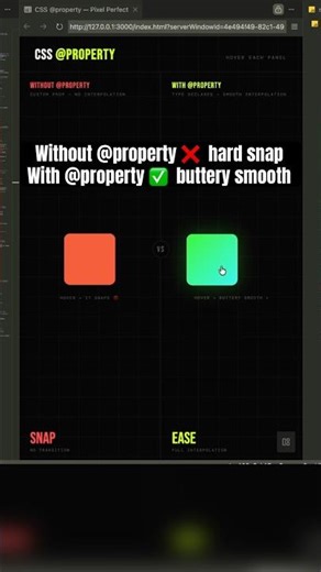 Your CSS transitions are secretly broken 🤯 #css #shorts