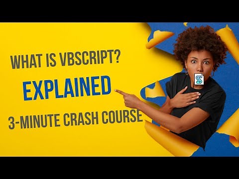 What is VBScript? | VBScript Explained in 3 Minutes For BEGINNERS.