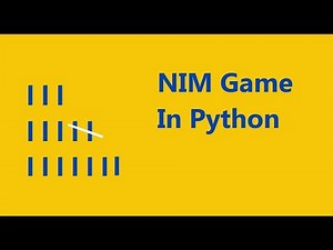 The Game of Nims code In Python for beginners (solution)