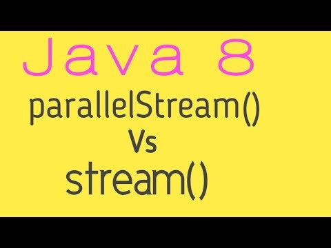 ParallelStream Vs Stream in java 8 || parallel stream vs sequential stream java 8 || core java 8 ||