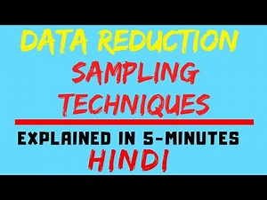 Sampling Techniques [Data Mining](HINDI)