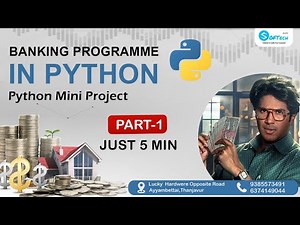 Python Banking Project Part - 1 | Beginner Python Project with Full Code Tutorial