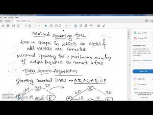 TABU search algorithm module 5