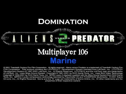 Aliens vs. Predator 2 (2001) - Multiplayer 106 - 1080p 60FPS