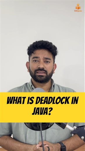 Deadlock in Java Explained in 30 Seconds | Thread Problem Simplified #java #javaprogramming #shorts