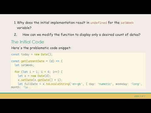 How to Effectively Show Specific Dates from JavaScript's Date Object