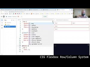 CSS Flexbox Row/Column System