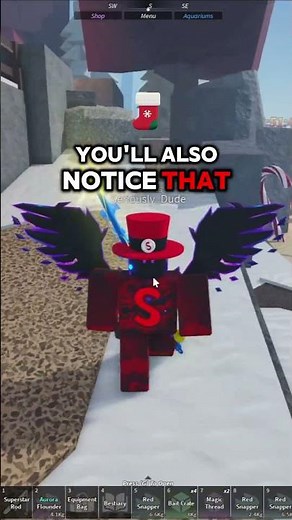 new update in fisch roblox (The Alien, Natural Bloop Hunts, Random Abundance, Accessories Save)