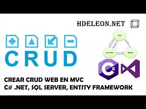 Crear CRUD en MVC .Net con C#, Entity Framework y Sql Server
