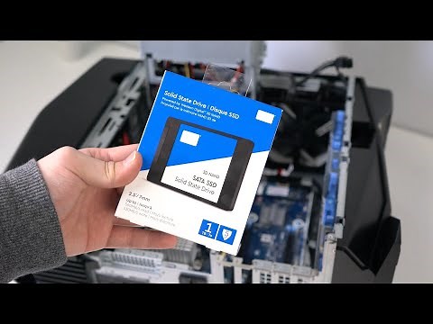 Alienware Aurora R7 SSD Upgrade & Boot Drive Clone