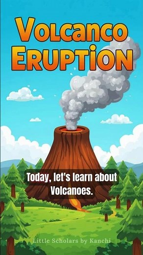 Volcano Eruption for Kids – Amazing Science Facts (Grades 1–6) #kidseducation #grade1 #grade3 #grade