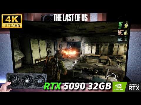 The Last of Us - RTX 5090 32GB - Ryzen 7 9800X3D | Alienware OLED AW3225QF 32"