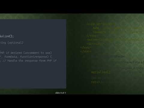 How to Post All Data of Your Form to PHP Using JavaScript