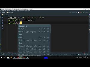 How to Check if an element exists within a tuple in Python