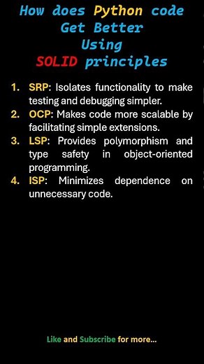 Understanding SOLID Principles in Python (Quick Guide)