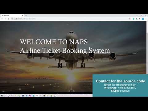 Online Flight booking Project in Spring Boot and Hibernate with source code