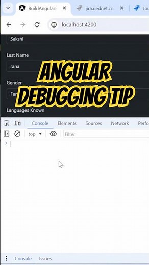 Debug angular application like a pro ? #angular #debugging #coding #programming #shorts