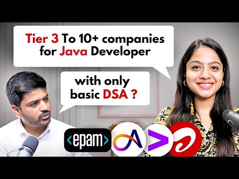 Basic DSA + Java Projects To Cracking 10+ Companies 🔥 Her complete Java Developer Roadmap