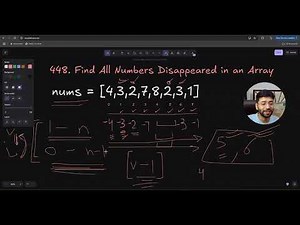 Leetcode Problem 448: Find Missing Numbers in Array | Explained