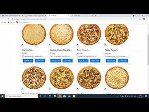 Online Food(Pizza) Order || PHP & MySQL || Darshan K Parmar