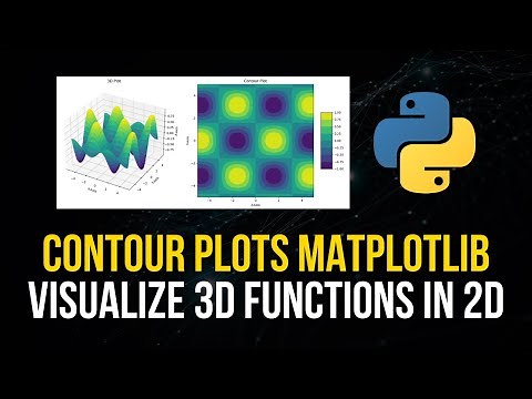 Contour Plots in Matplotlib - Visualize 3D Functions in 2D