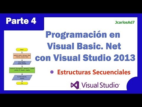 Estructuras Secuenciales Visual Basic (4-25) Programación Visual Basic. Net con Visual Studio 2013